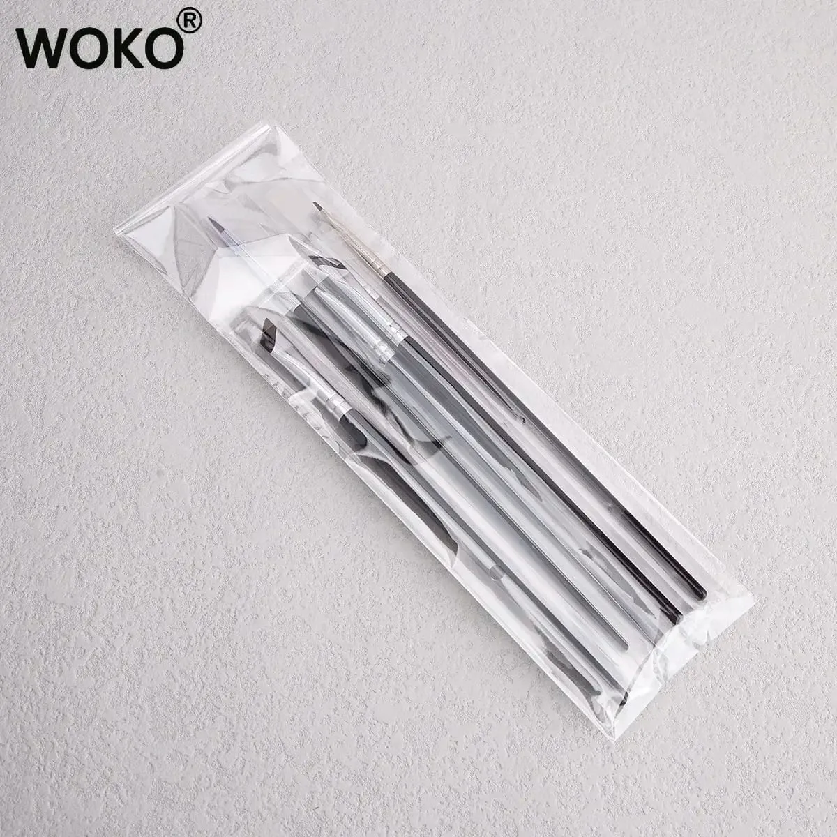5/6PCS Thin Gel Eyeliner Makeup Brushes Eyeliner Brush Sets Flat Top Eyeliner Concealer Brush Eye Liner Detailed Make Up Tool — image 4