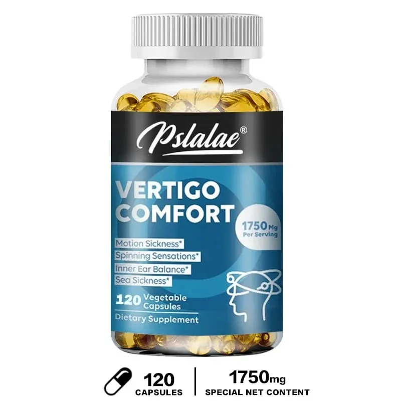 Vertigo Relief Capsules 1750mg Aids Inner Ear Balance Relieves Tinnitus Vertigo and Migraines Supplement — image 9