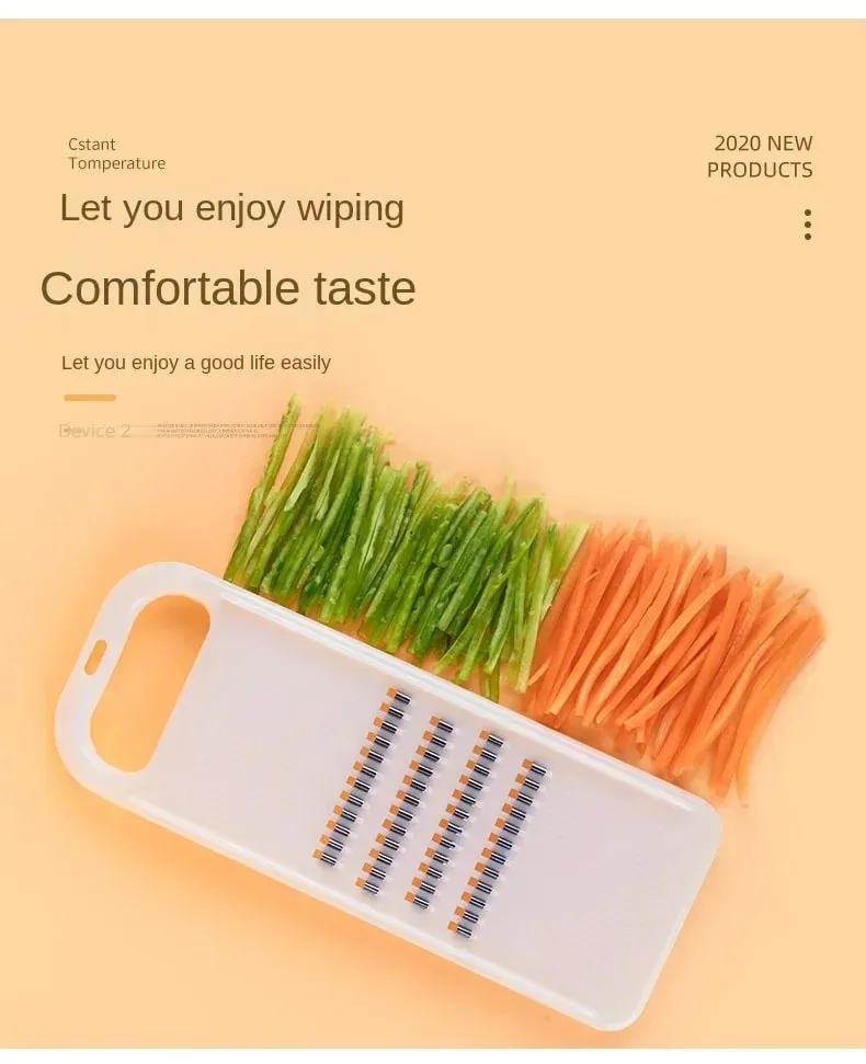 Manual Potatoes Carrots Cucumbers Slicer Stainless Steel Shredder Portable Kitchen Gadgets Kitchen Accessories Kitchen Tool — image 8