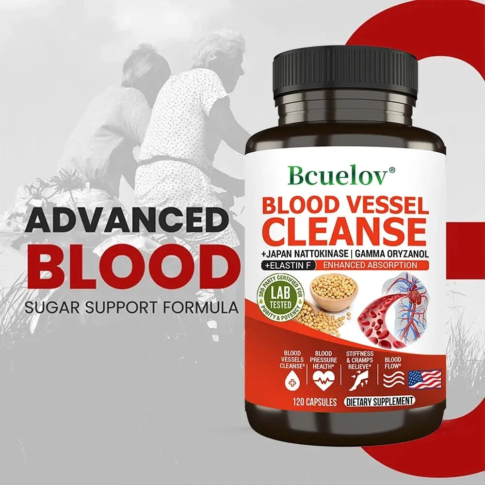 Vascular Cleansing Supplement - Increases Absorption Dissolution Blood Circulation - Flexibility & Elasticity Circulation — image 3