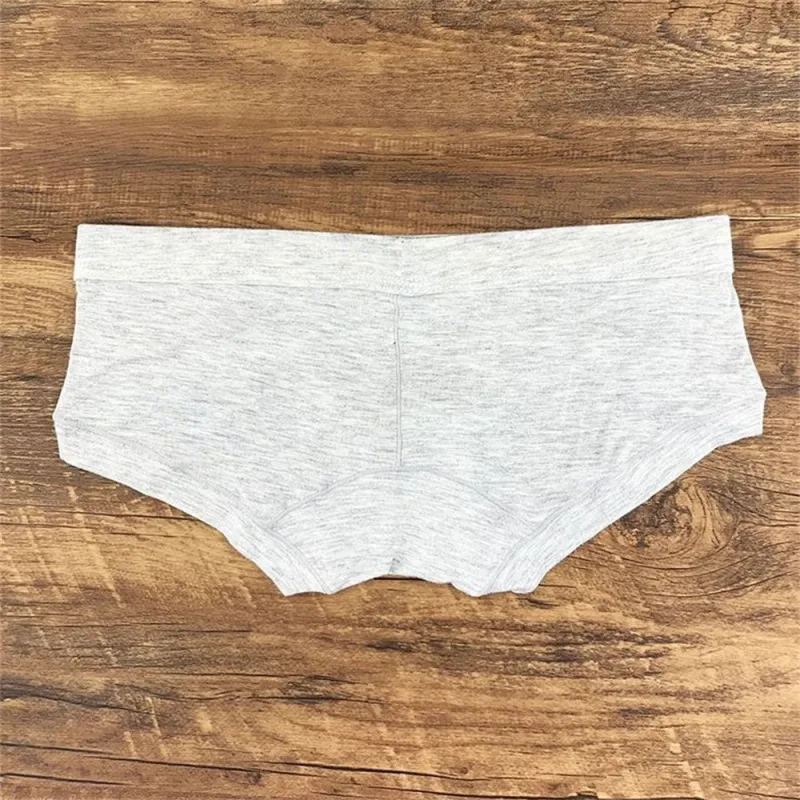 남자의 섹시한 모달 핑크 속옷 간단하고 편안한 U 볼록한 주머니 팬티 낮은 허리 슬림 맞는 플러스 사이즈 남성 속옷 L-XXXL — image 16