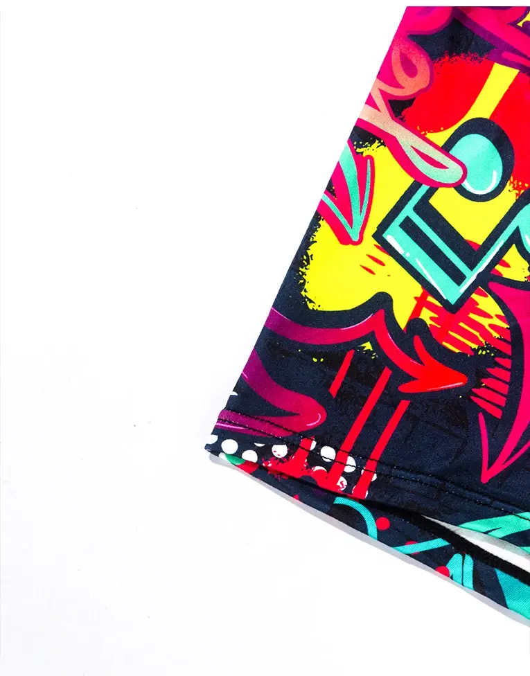 5-Pcs Men's Boxer Briefs Random Graffiti Print Trendy Christmas Pattern Underwear Comfortable Boxer Shorts — image 7