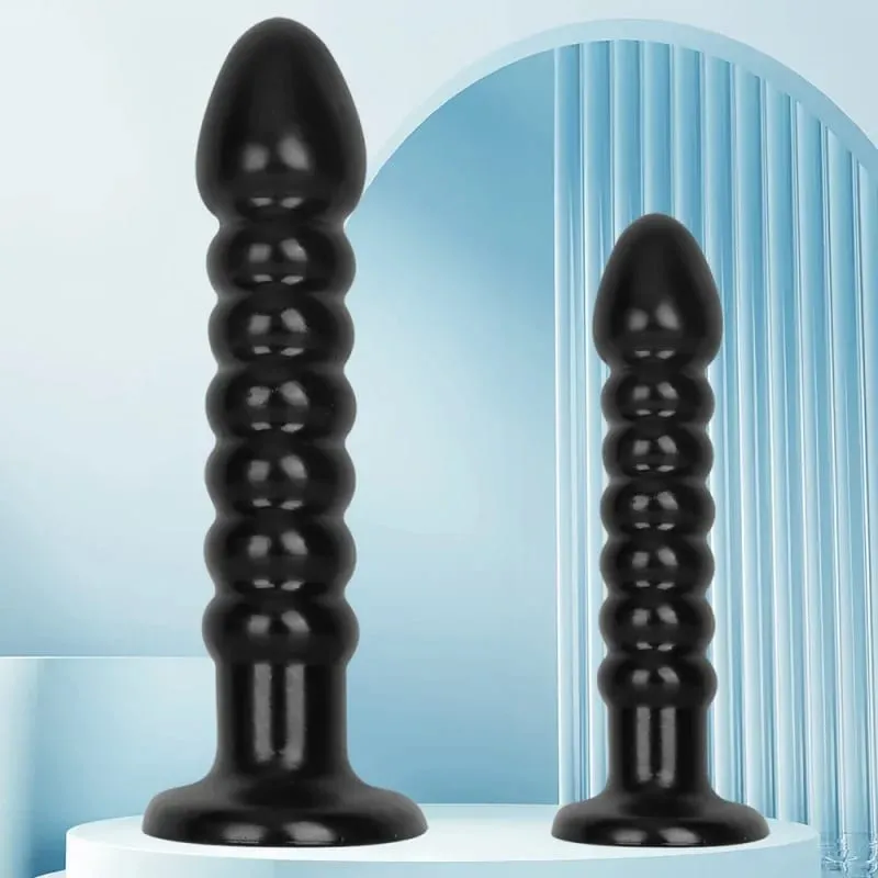 Huge Anal Plug Dildos Stimulate Anus Vagina ButtPlug Big Penis Prostate Massage Anal Dilator with Sucker Sex Toys Masturbator 18 — image 2