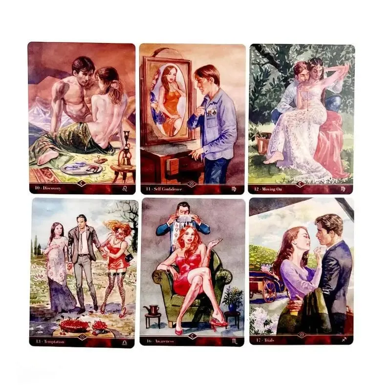 Tarot Of Sexual Magic Tarot Cards English Version Deck Tarot Table Game Playing Card Divination Fate Board Games Oracle Card — image 4