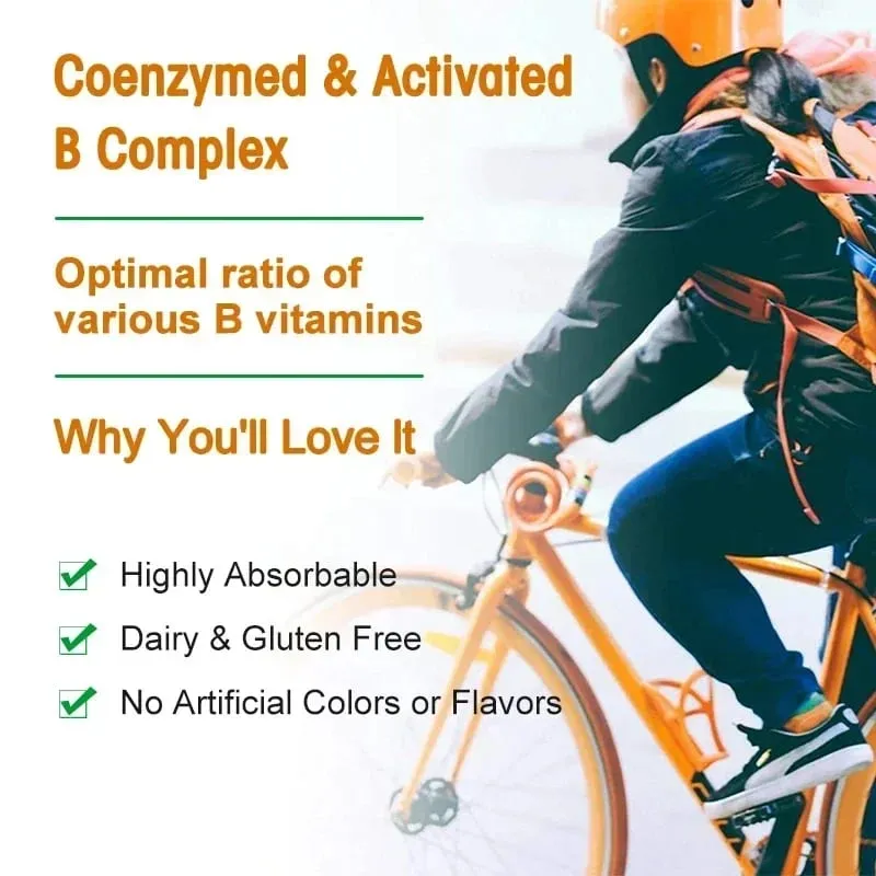 Vitamin B Complex Capsules - Helps Improve Immunity Neutralizes The Energy in Cells Improves Immunity and The Nervous System — image 6