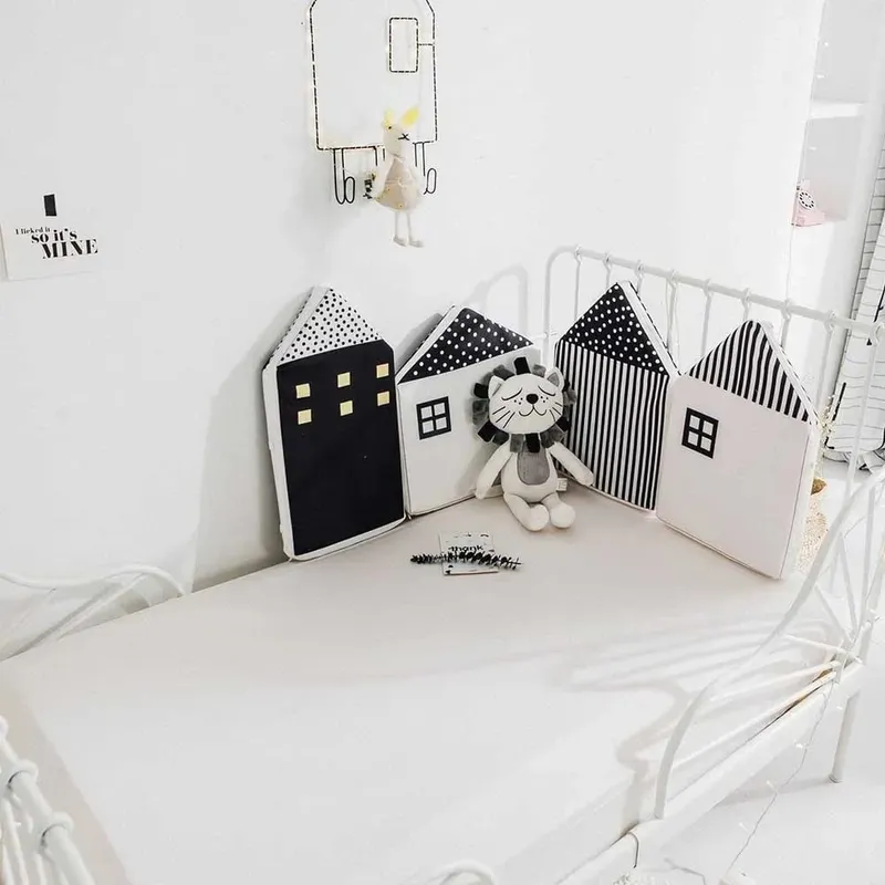 INS Nordic Cute Animals Plush Toys Bear Deer Fox Sofa Pillow/Cushion Children Room Decor Nursery Kids Room Baby Birthday Gifts — image 14