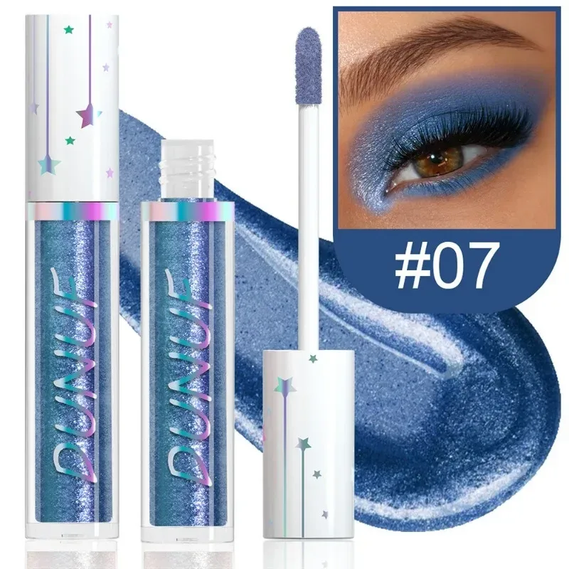 24color Eyeshadow Stick Liquid Eyeliner Metallic Color Green Pearlescent Glitter Eye Shadow Waterproof High Gloss Makeup Pigment — image 24