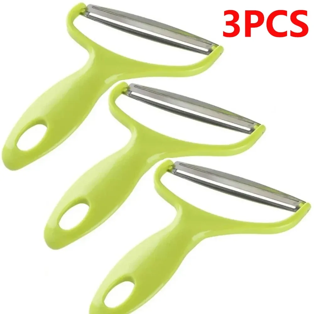 1/2/3PCS Cabbage Shredder Stainless Steel Vegetable Peeler Cutter Wide Mouth Fruit Salad Potato Graters Cooking Kitchen Gadgets — image 9
