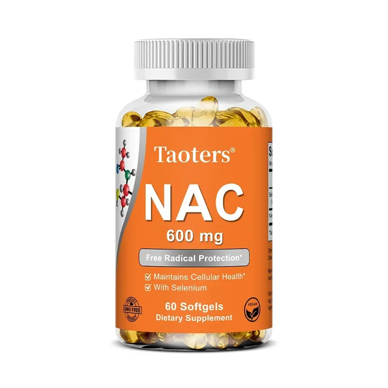 NAC Capsules 600mg - Support Skin Health Antioxidant Promotes Detoxification and Repair Enhance Immunity - Non-GMO — image 9