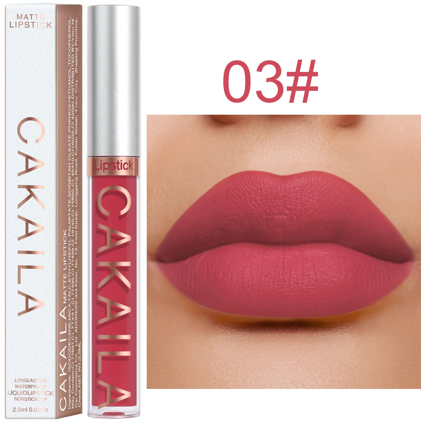 Matte Velvet Lipstick 18 Colors Lip Gloss Long Lasting Non-marking Sexy Waterproof Liquid Lipsticks Lip Makeup Cosmetic