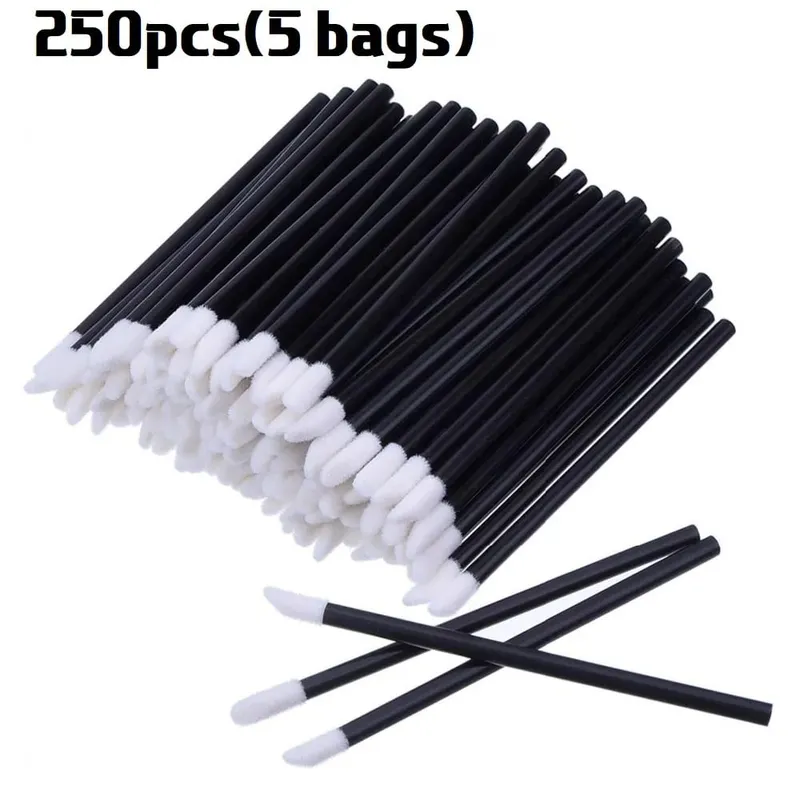 Bulk 50/500/2000Pcs Lip Brush Professional Applicators Wholesale Lipstick Wands Women Lip Gloss Brushes Make up Tool Accessories — image 8