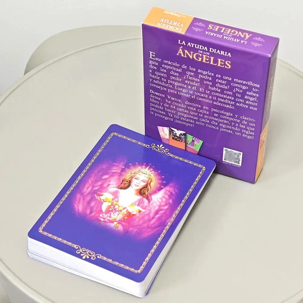 Daily Guidance From Your Angels Oracle Deck 10.4*7.3cm Spanish Edition 44 Pcs Cards — image 6