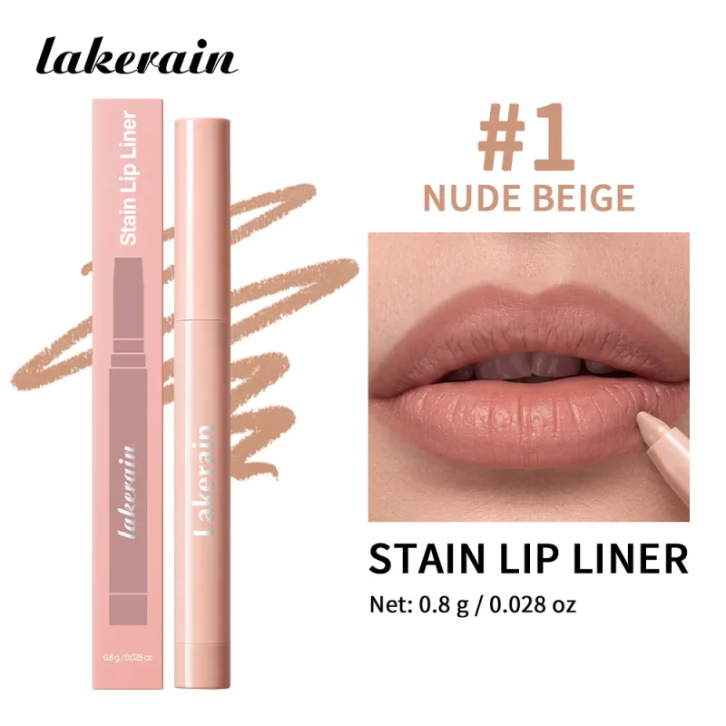 Cream Lip Liner Long Lasting Wear Waterproof Sweat-resistant Fast-setting Rich Pigmented Color Smooth Matte Texture Lip Liner — image 11