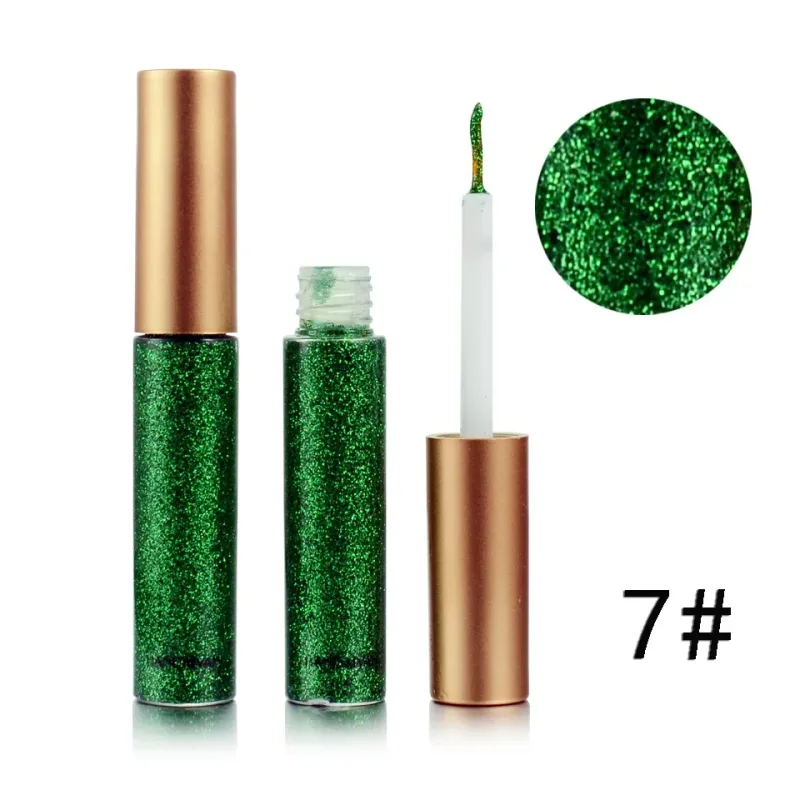 1pcs New Sexy Shining Glitter Liquid Eyeliner Pencil Diamond Shimmer Eye Liner Rose Gold Color Eyeliner Makeup for Eye Cosmetics — image 16