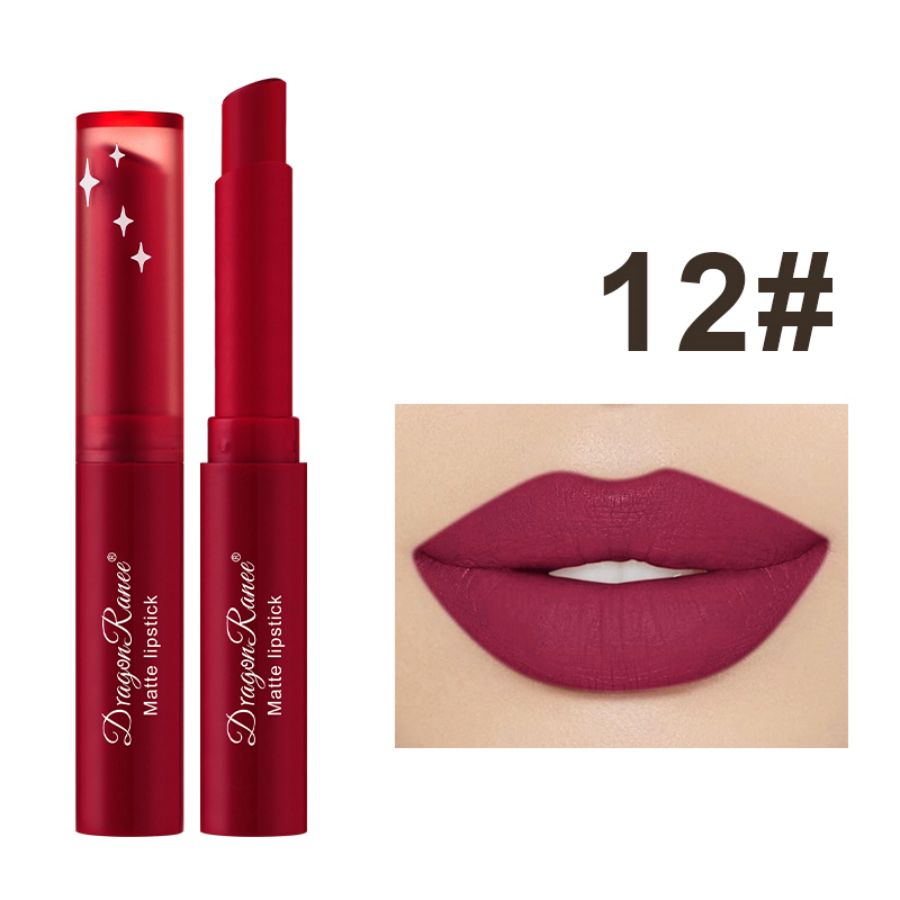 Lipstick Matte Matte Non-Fading Moisturizing European and American Makeup Lipstick Velvet Matte Lipstick Waterproof Not Easy to Fade Matte Lipstick Lipstick — image 17