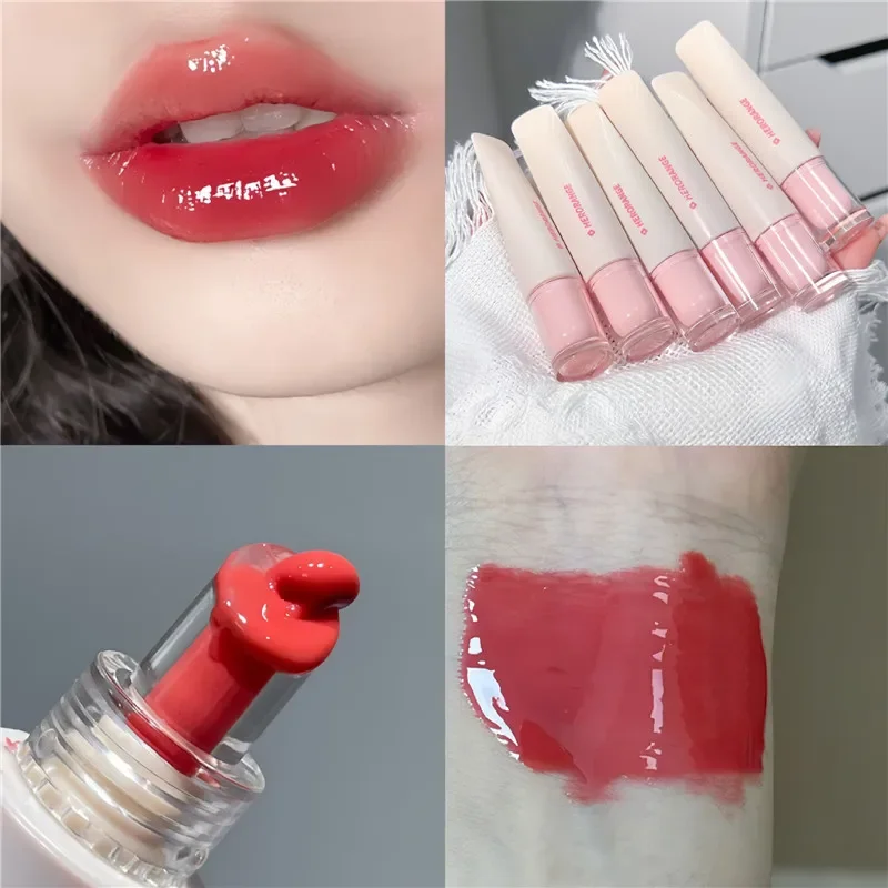 Crystal Jelly Lip Gloss Mirror Water Liquid Lipstick Moisturizing Long Lasting Sexy Lip Plumper Lip Tint Makeup Korean Cosmetics — image 3