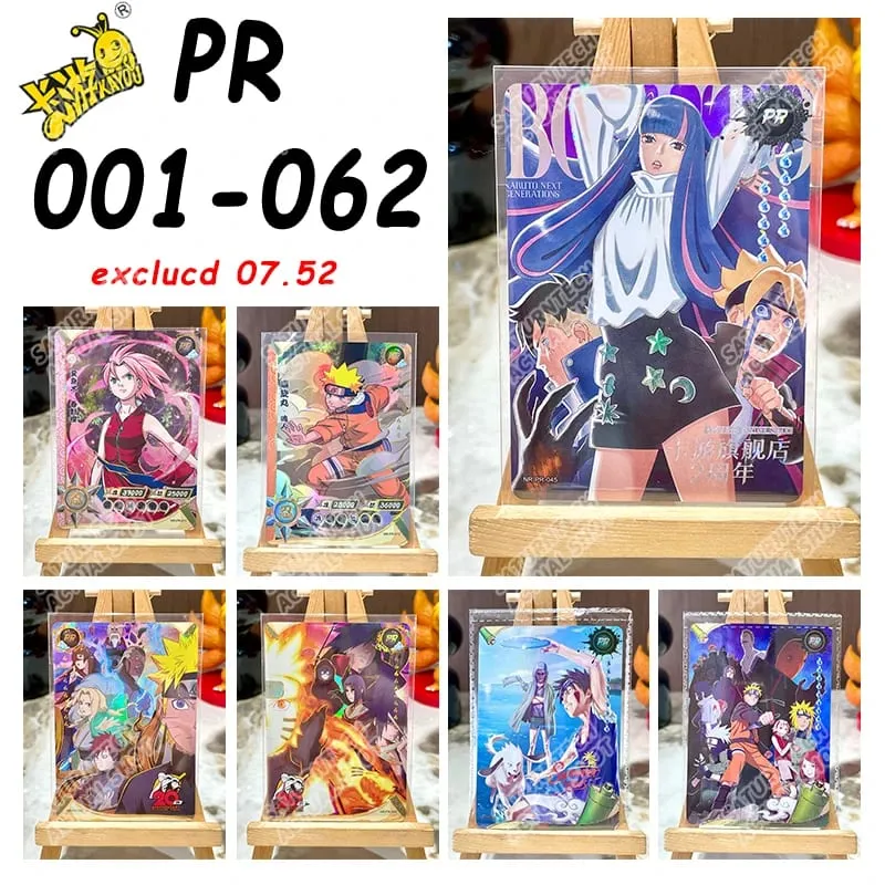 Naruto Card Set Full Series SE BP NR CR PR GP CP SP MR PR SLR OR AR UR ZR Cards Sasuke Anime Collection Card Toy Gift — image 6