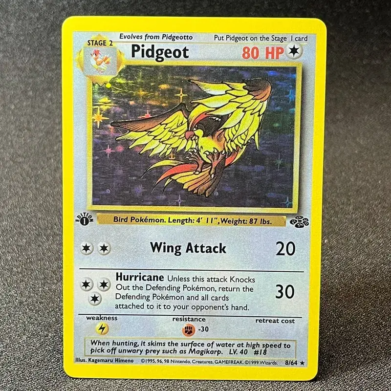 PKM Foil Cards Charizard Blastoise Venusaur Alakazam Mewtwo Zapdos Raichu 1996 1st Edition Game Collection PTCG Proxy Cards — image 17