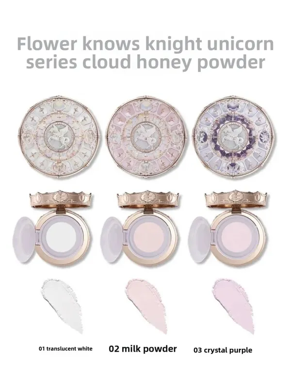 Flower Knows Unicorn Vintage Eyeshadow Palette Blush Highlighter Lipstick Cute Girly Cosmetics for Women — image 12
