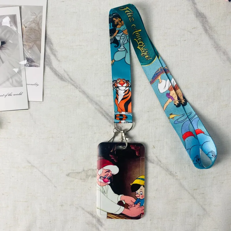 Anime Strap Lanyard for Keys Keychain Badge Holder ID Credit Card Pass Hang Rope Lariat Mobile Phone Charm Accessories — image 20