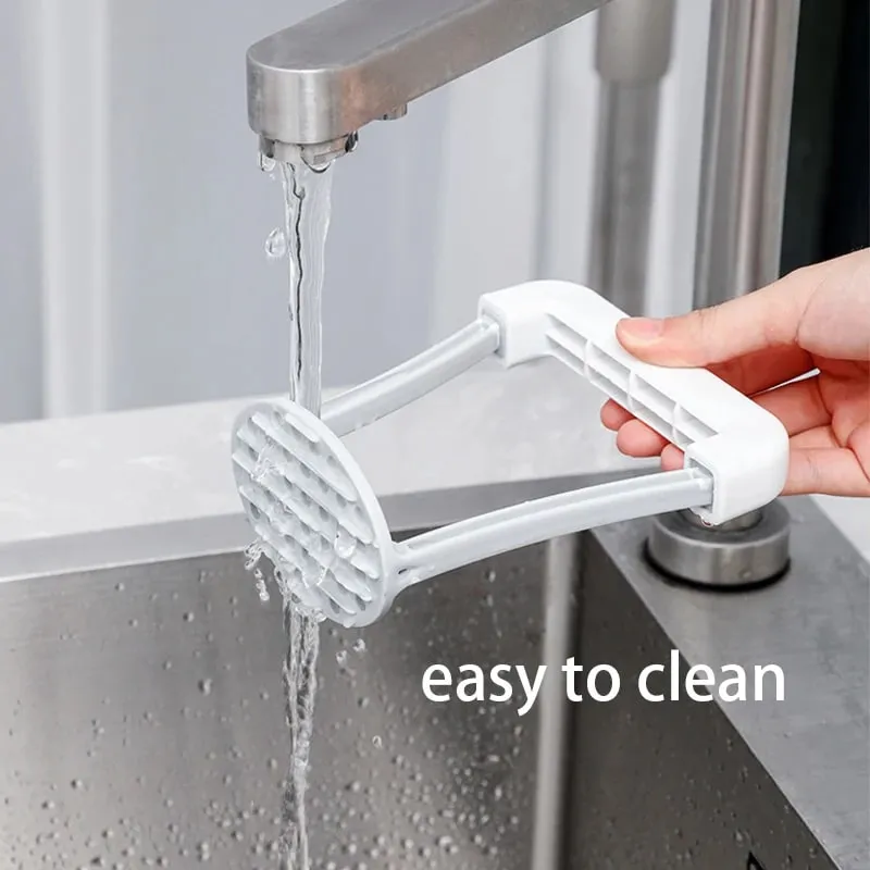 Manual Potato Masher Durable Potato Ricer Kitchen Vegetable Masher With Non-Slip Handle Fruit Juicer Kitchen Gadgets — image 9