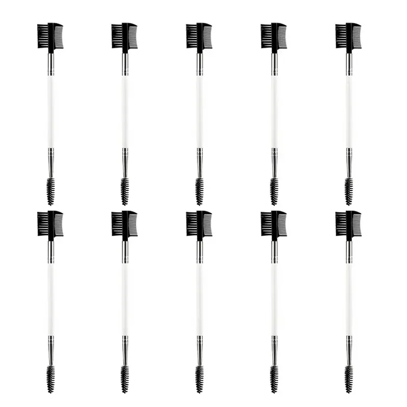 3/10 PC 1PC Double Ended Eyebrow Comb Brush Beauty Makeup Brushes Eyelash Applicator Professional Make Up Tool — image 15