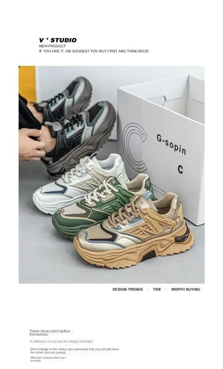 Men Sneakers Loafers Platform Shoes 2026 Running CarbonCushion Training Jogging Breathable Casual Plus Size Libreng Pagpapadala — image 9