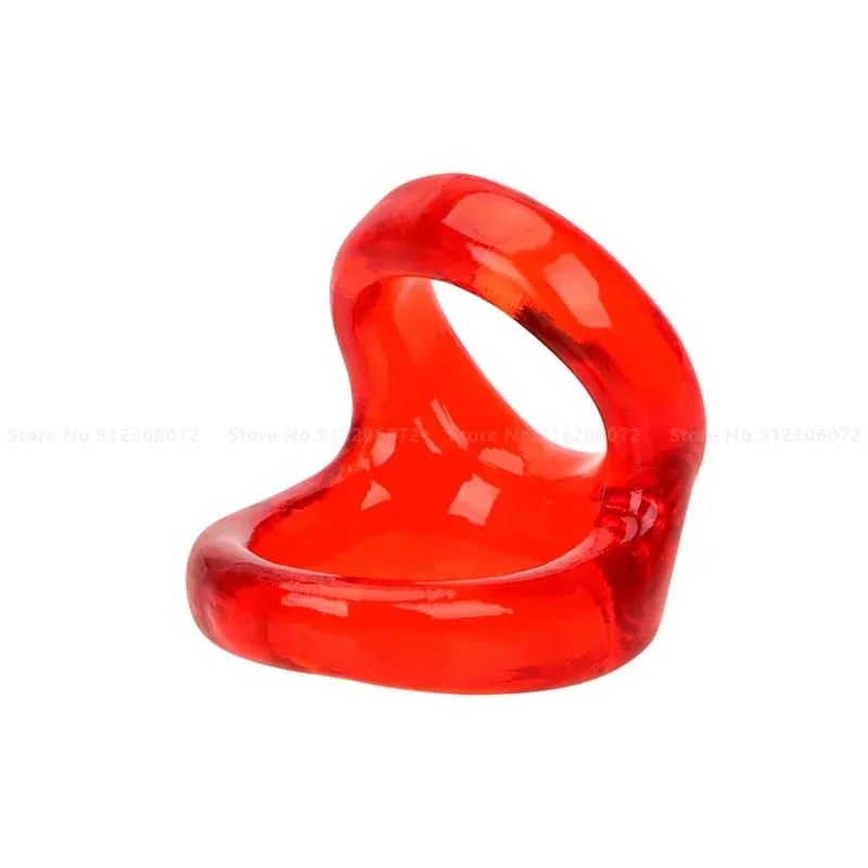 3PCS Durable Silicone Cock Rings Flash In The Night Lock Penis Ring Sex Toys For Men Male Delay Ejaculation Scrotum Lock Ring — image 12