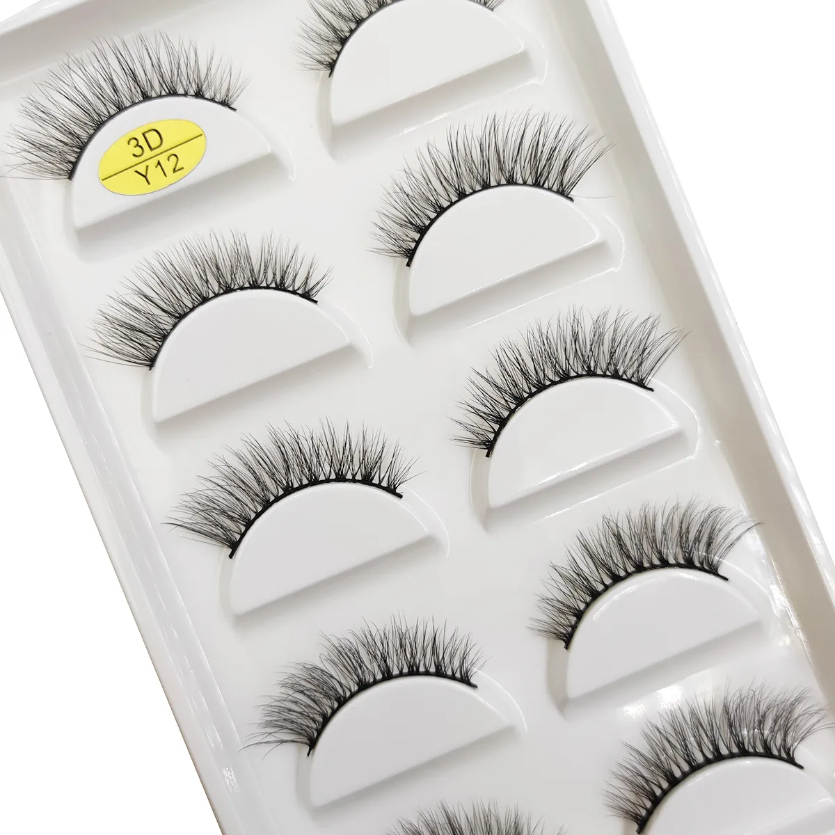 5 Pairs Natural 3D Mink False Eyelashes Soft Wispy Fluffy Eye Faux Lashes Make Up Eyelash Beauty Cat Cilios 9 Styles — image 3