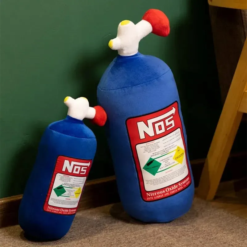 28/45cm Real Life Nitrogen cylinders plush Pillow Car Waist By A Modified Personality Pillow Soft Cushion Room Decoration Gift — image 5