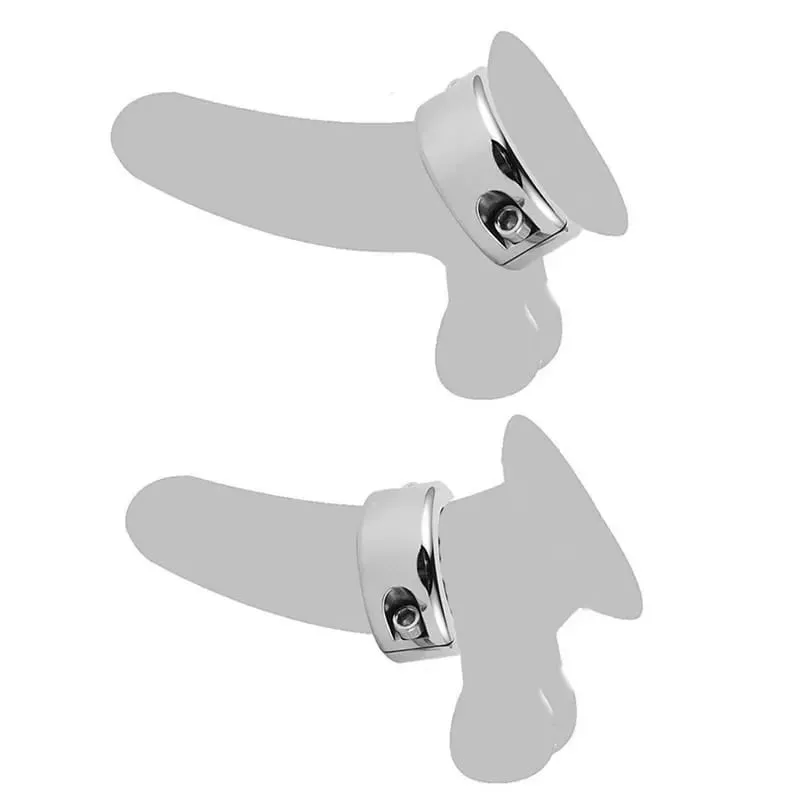 Heavy Dute Metal Ball Pendant Cock Ring Penis Heavy Stretcher Penis Erection Enlarger Extender Weight Stretcher Sex Toys For Men