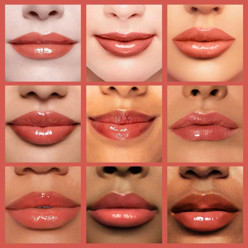 1 Pcs Hydration and Moisturizing Semi Transparent Color Changing Lip Gloss Long Lasting Natural Daily Lips Care Makeup Cosmetics
