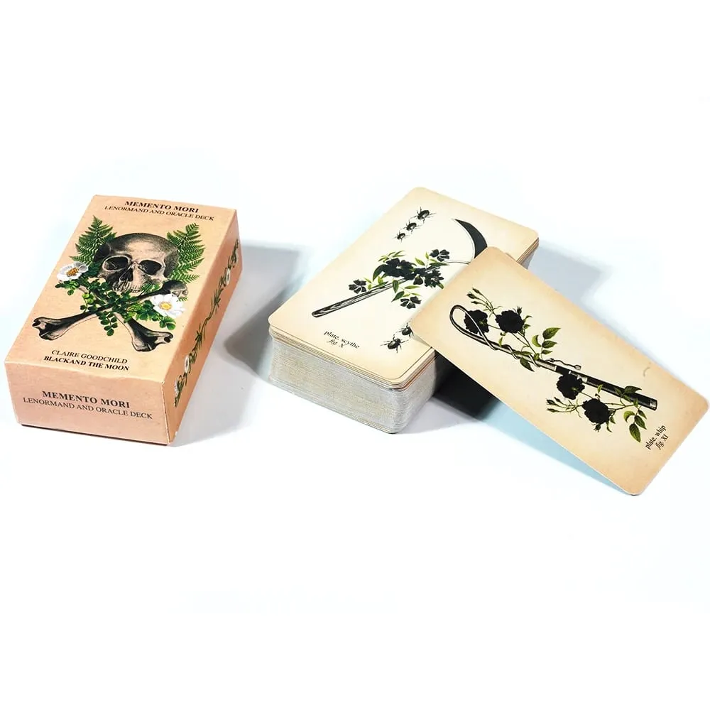 Memento Mori Lenormand and Oracle Deck by Claire Goodchild Ideal for divination lovers gift for spiritual enthusiast — image 3