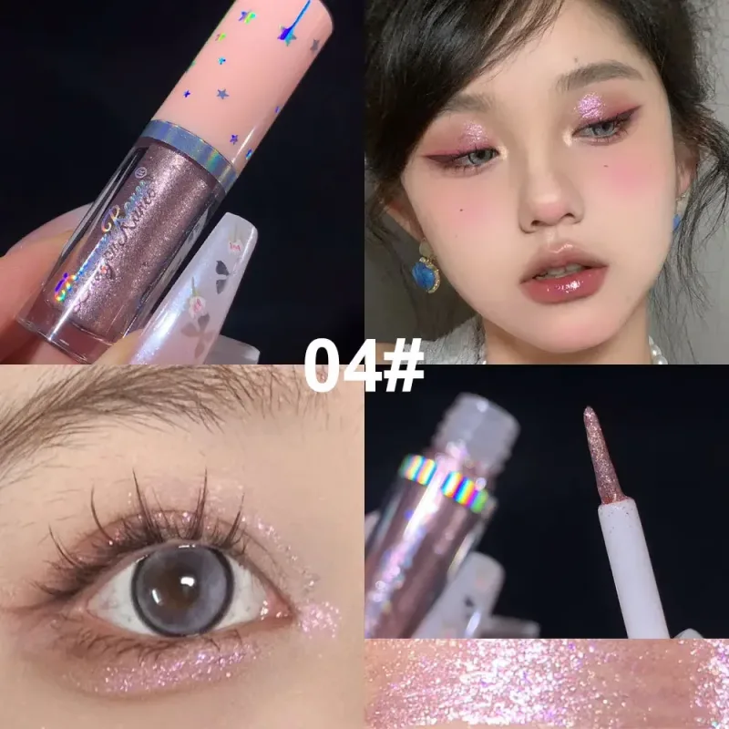 Blue Sequins Liquid Eyeshdaow Glitter Gel Shiny Metallic Eyeliner Pen Diamond Shimmer Waterproof Eye Beauty Party Makeup Tool — image 10