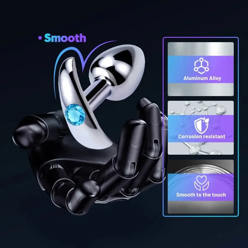 Runyu Metal Anchor Base Anal Plug Adule Toy Stainless Steel Butt Plug Sexy Adult Penetration Anal Toy Fetish But Pluk Sex Toys — image 3