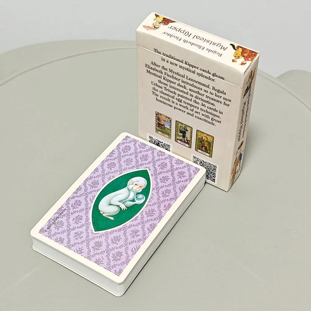 Mystical Kipper Deck 9*6cm 36 Pcs Oracle Cards with Keywords German System of Fortune Telling — image 1
