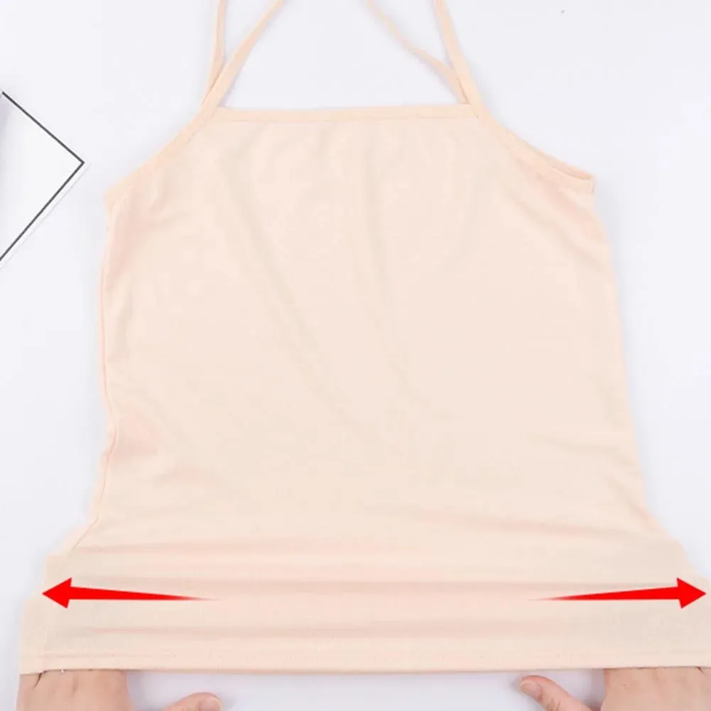 Simple Solid Color Women Tank Tops Soft Cotton Camis sleeveless Basic Vest Tshirt Sexy Strapy Camisole for Women Clothing — image 6