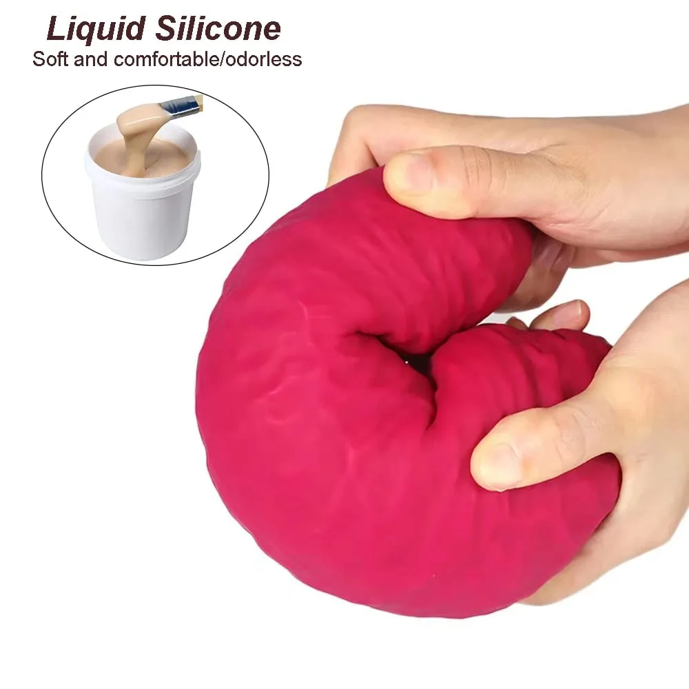 11.5cm Huge Anal Plug Liquid Silicone Soft Big Butt Plug Spawning Experience Adult Sex Toys For Women Men Anal Dilatation Toy — image 2