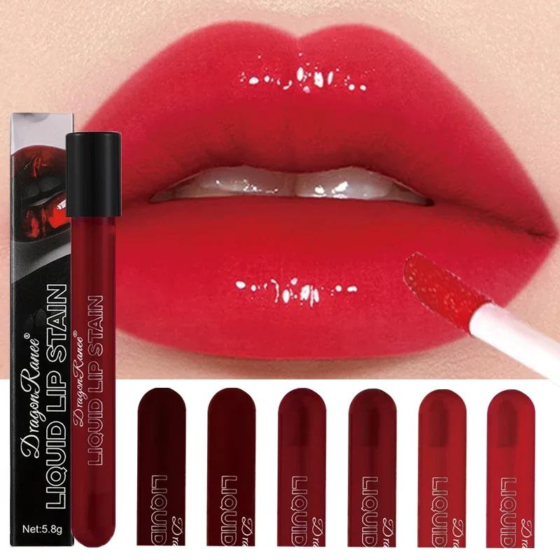 Mirror Lip Gloss Long Lasting Not Fade Lip Tint Water Gloss Glass Lipstick Blood Plasma Lips Makeup Halloween Lip Stain Cosmetic — image 5