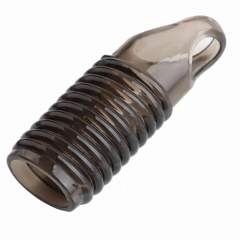 2pcs EXTENDER Condoms Vibrator Sleeve Delay COCK Ring Masturbation Product LOOP Dotted Clitoris Gspot Extend Sex Toys for Men — image 5
