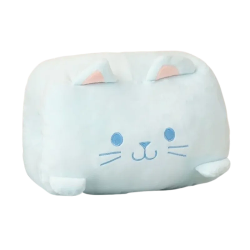 Jouet en peluche créatif chauffe-mains, oreiller en peluche Super doux, garde au chaud, oreiller de sieste au bureau, oreiller de dessin animé Animal, jouet en peluche de bureau