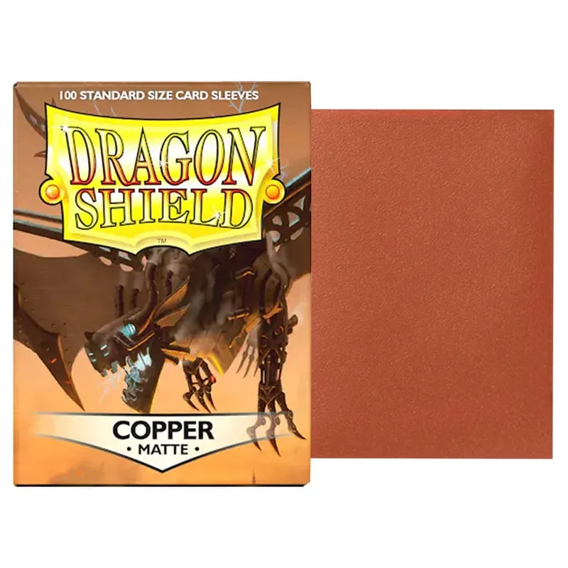 100 pièces/boîte 66x91mm taille Standard Demark Dragon Shield mat manchons de carte pour MTG/PKM/YGO/TCG cartes de jeu de société Slevees