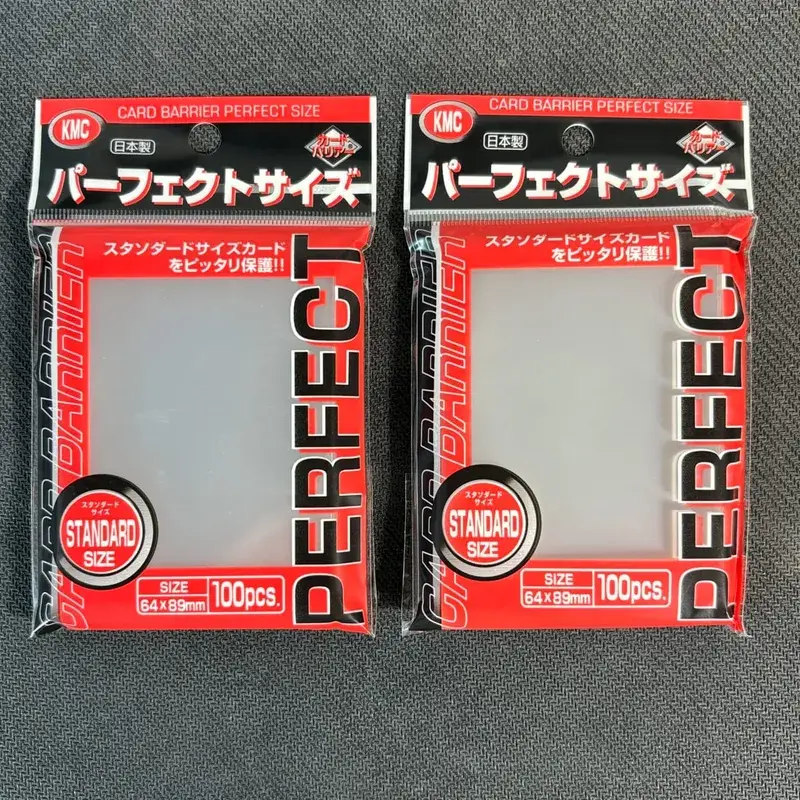 100pcs/200pcs/300pcs 64x89mm Perfect Size KMC Sleeves Trading Card Sleeve Board Game Cards Outer Protector for MTG/YGO Card — image 2