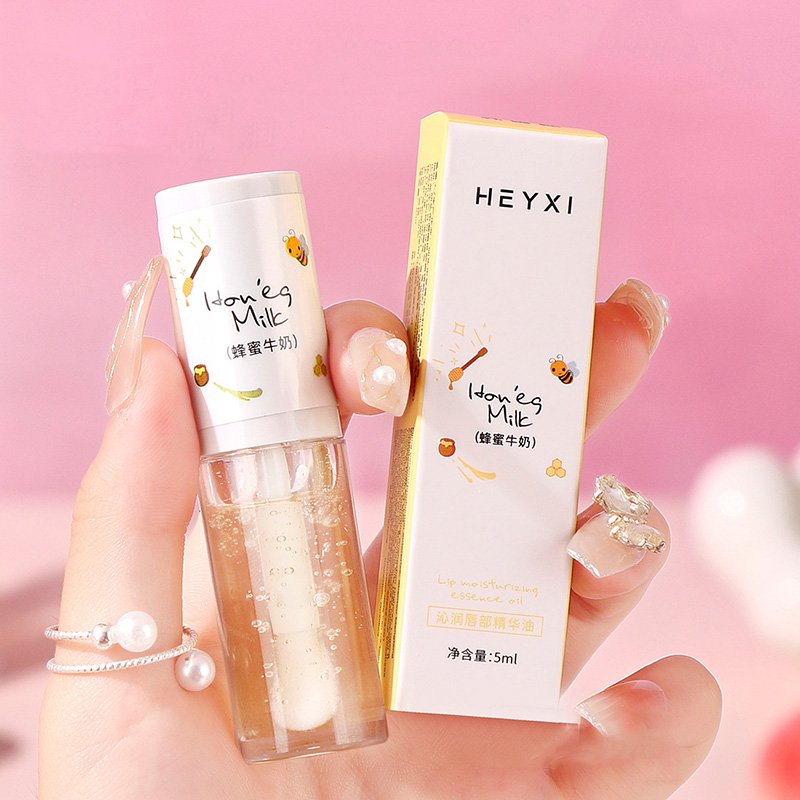 Make Up Korean Beauty Cosmetics Lip Ink Gloss Labial Lips Moisturizer Jelly Lipstick Bright Oil Moisturizing Balm Big Lip Brush — image 9