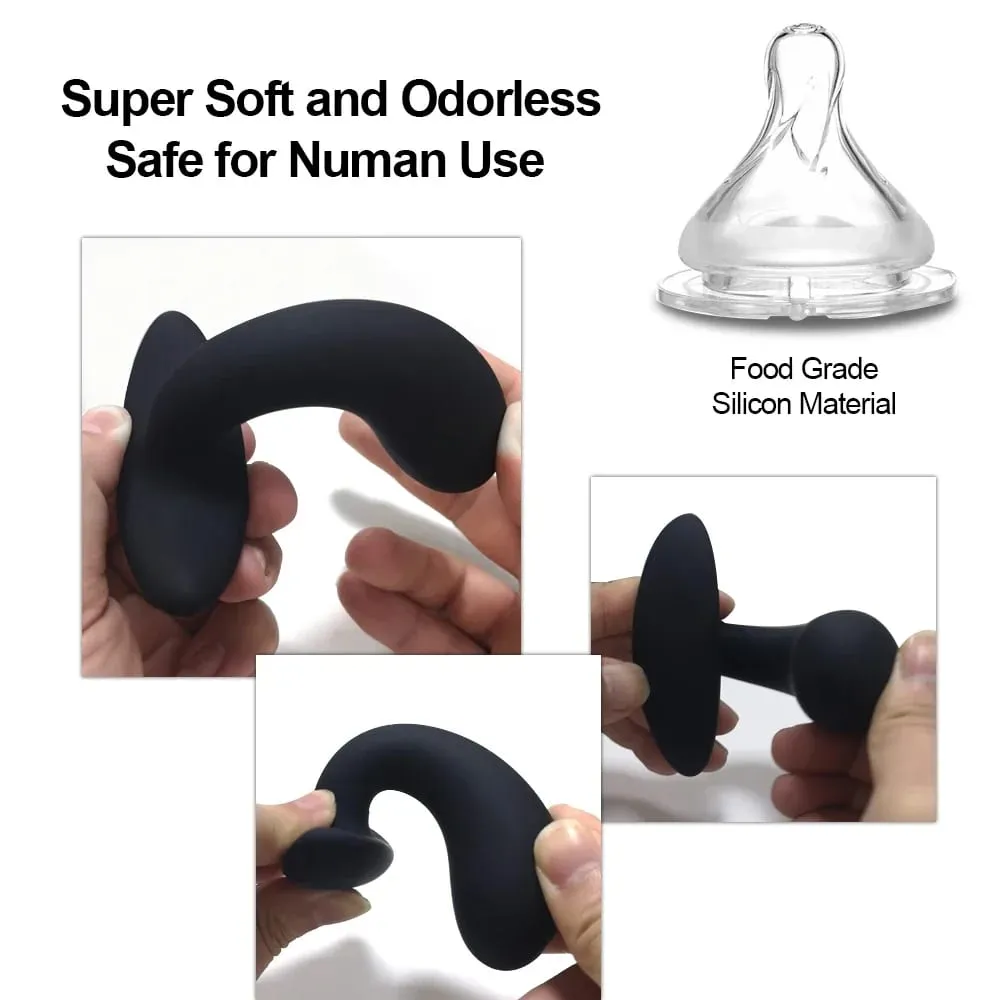 4pcs Beginner Silicone Butt Plug Anal Plug for Men Prostate Massager for Gay Mini Anal Bullet Vibrator Sex Toy for Men Women — image 3