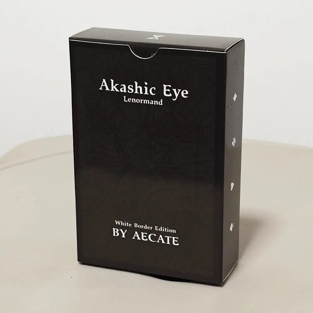 9*6 cm Akashic Eye Lenormand: 61-korts spådomsuppsättning (36 traditionella + 12 nya + 13 valfria) moderna illustrerade orakelkort — image 4
