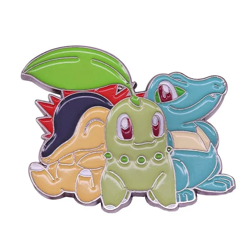 Pokemon Enamel Pins Collect Kawaii Sprite Pikachu Gengar Metal Cartoon Brooch Backpack Hat Bag Collar Lapel Badges