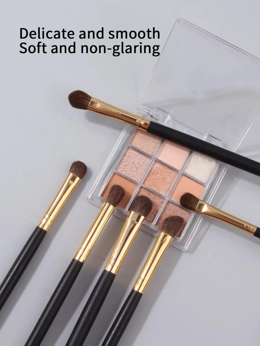 28-Piece Professional Eye Makeup Brush Set Eyeshadow Brush High-Gloss Brush Application Brush Complete Set of Makeup Brushes
