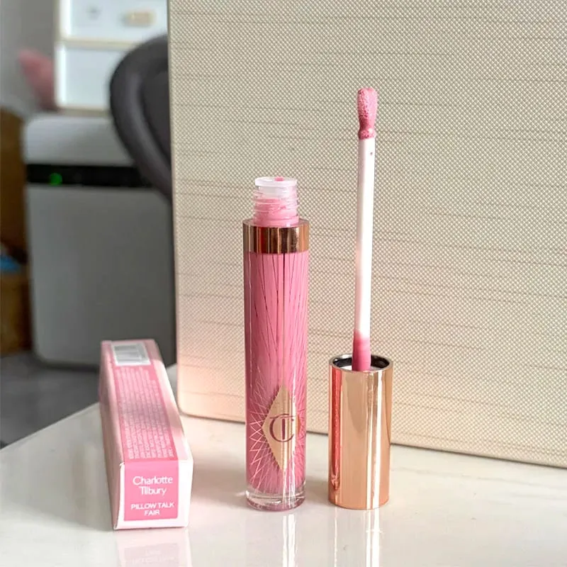 CT Makeup Sets Highlighters Lip Blam 4 Color Eyeshadow Palette Lip Gloss Lip Blam Set Pillow Talk Long Lasting Natural Cosmetics — image 21