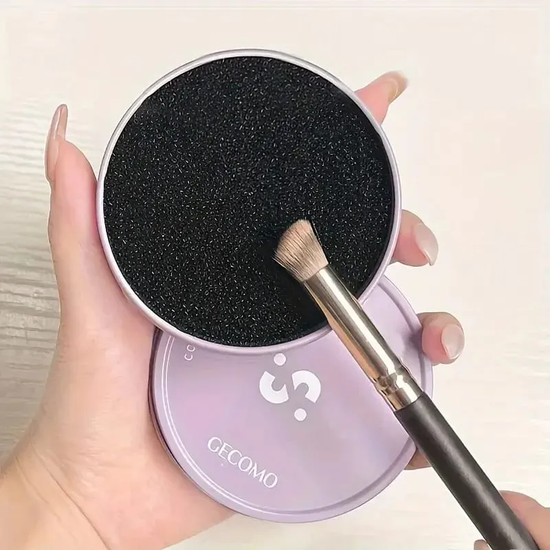 Makeup Brush Cleaner Color Removal Cleaner Sponge Quickly Easily Clean Makeup Brushes Powder Without Water Chemical Solutions — image 5